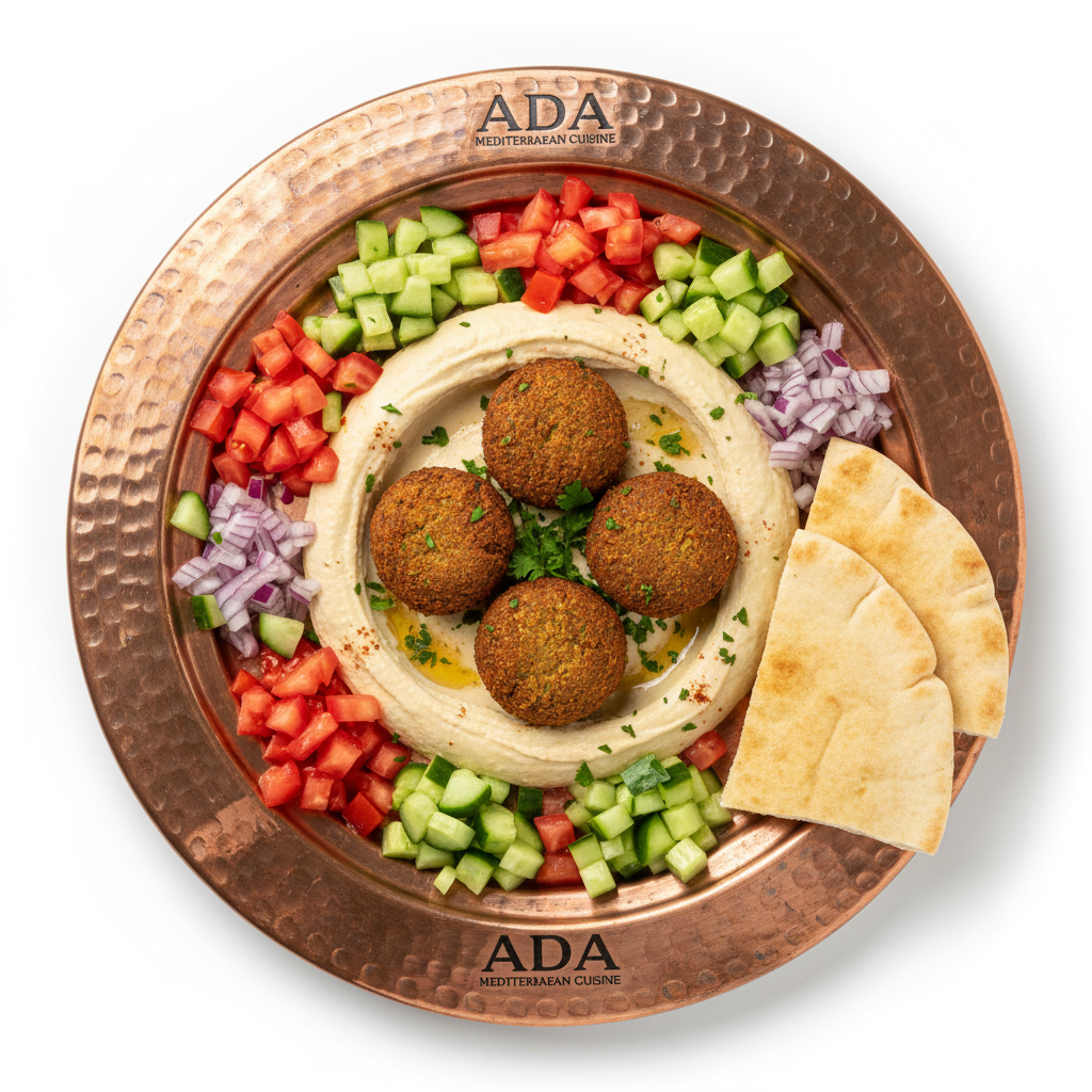 Falafel Dinner – Vegetarian Mediterranean Dish